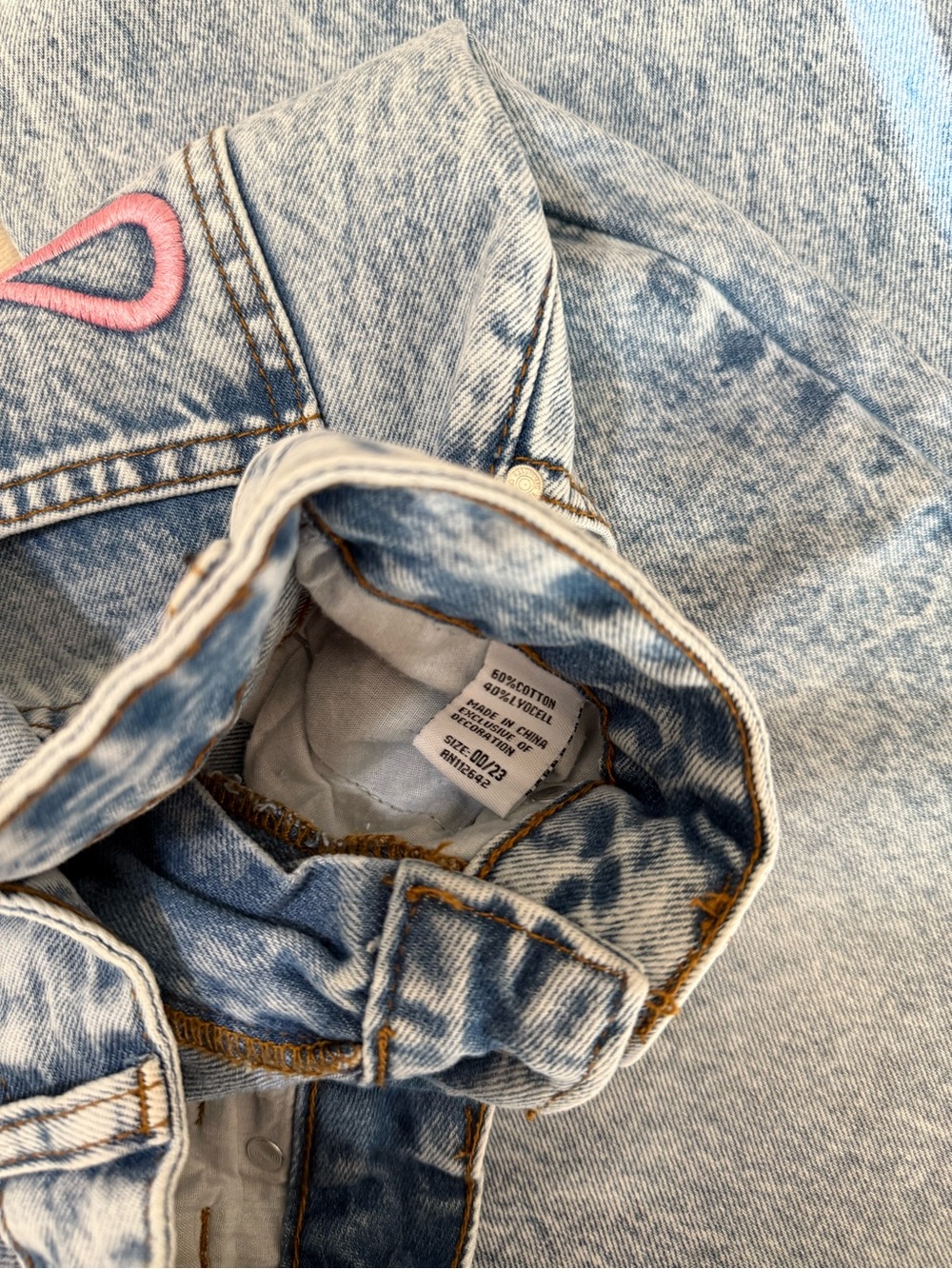 Telepatia Bow Pocket Jeans - Picture 6 of 6